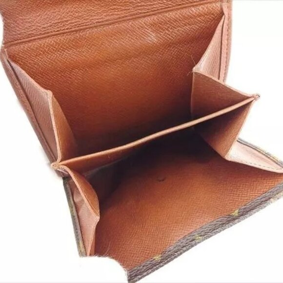 Louis Vuitton Wallet Purse Monogram Brown Beige Woman Authentic Used - Picture 11 of 16